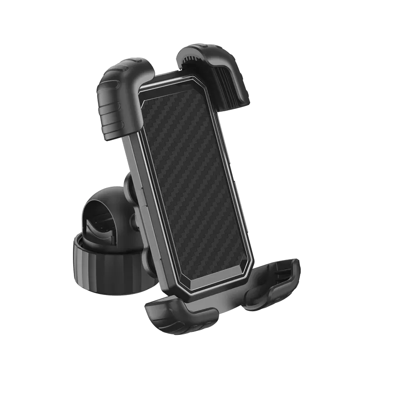 Motorcycle handlebar phone mount
