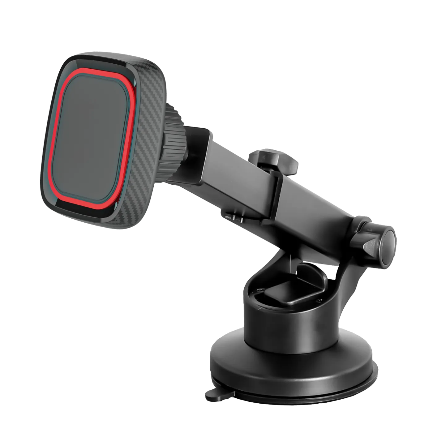 ECV-02 ECV-02 Dashhoard and Wind shield Retractable & Rotatable(85-150mm) Magnetic Holder ECV Style N45 with 4 Magnets ,3200 GS