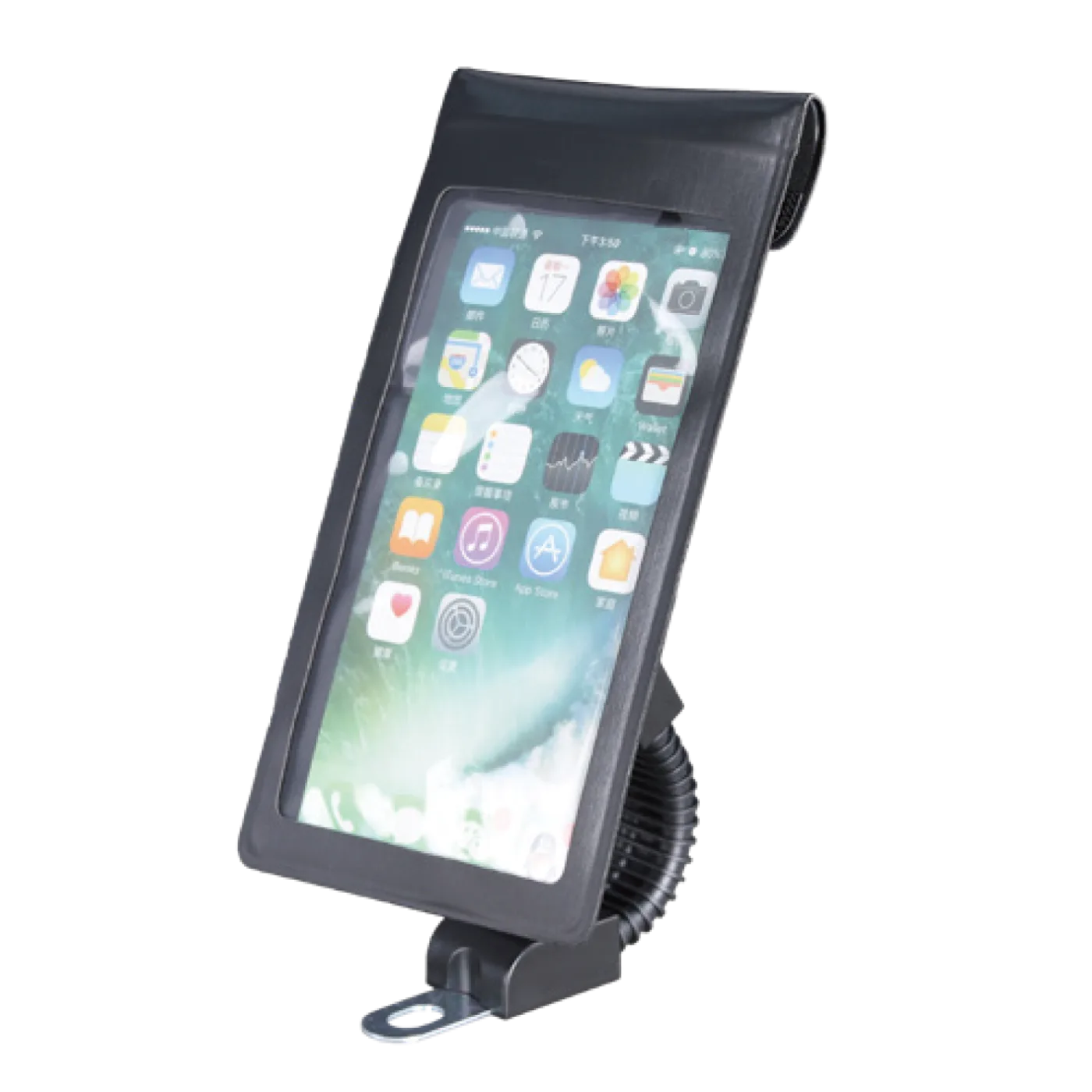 HD-1026 Motorcycle Holder Holder HD-1026 4-7" ,Waterproof IPX6 Bag ,rear mirror