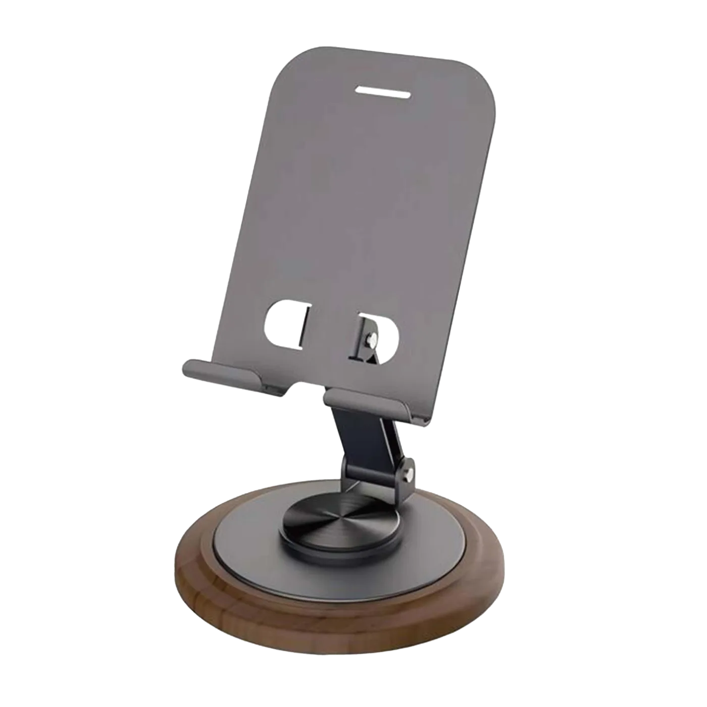 HD-1067 Mobile & Ipad tablet holder HD-1067 360 Rotation Metal+wooden