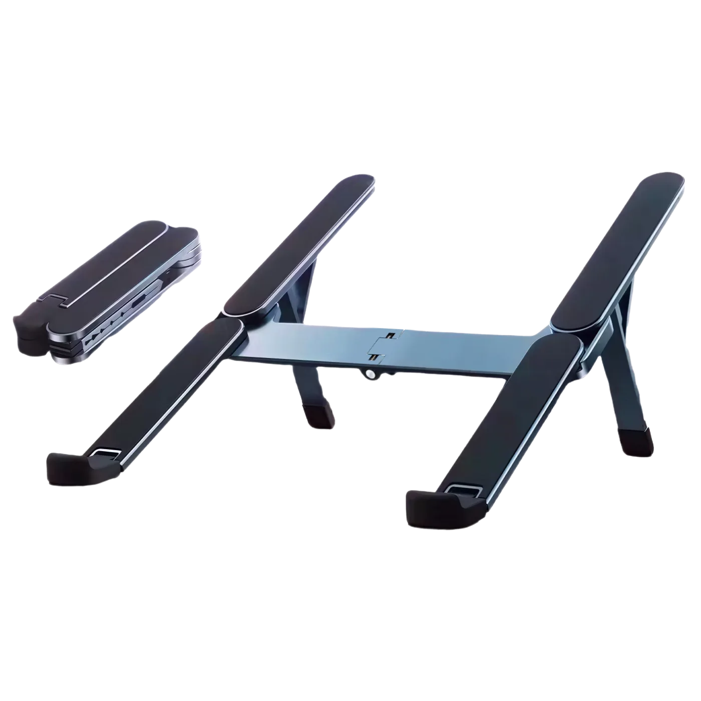 HD-1084 6-Level Adjustable Aluminum Laptop Stand HD-1084, Stable & Portable