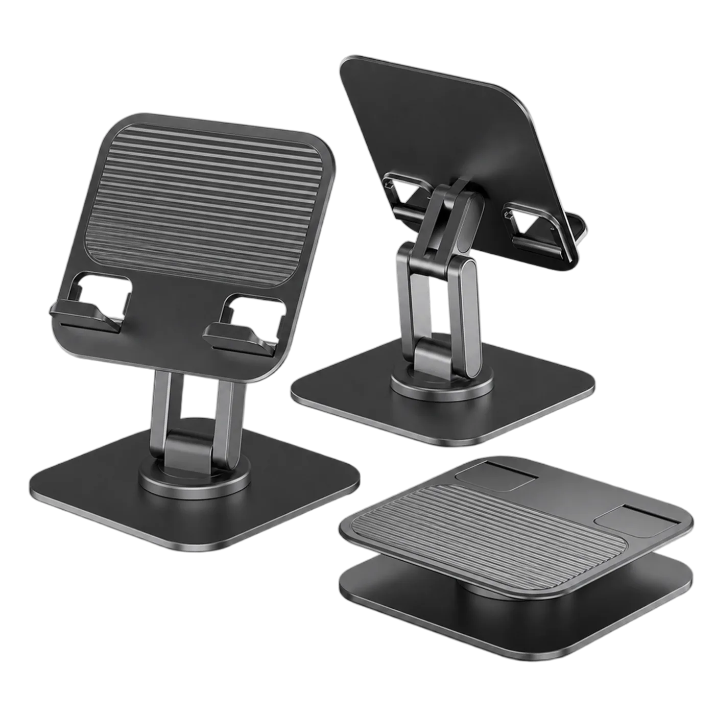 HD-1089 Mobile & lpad tablet holder HD-1089 360 Rotation with Striped Design