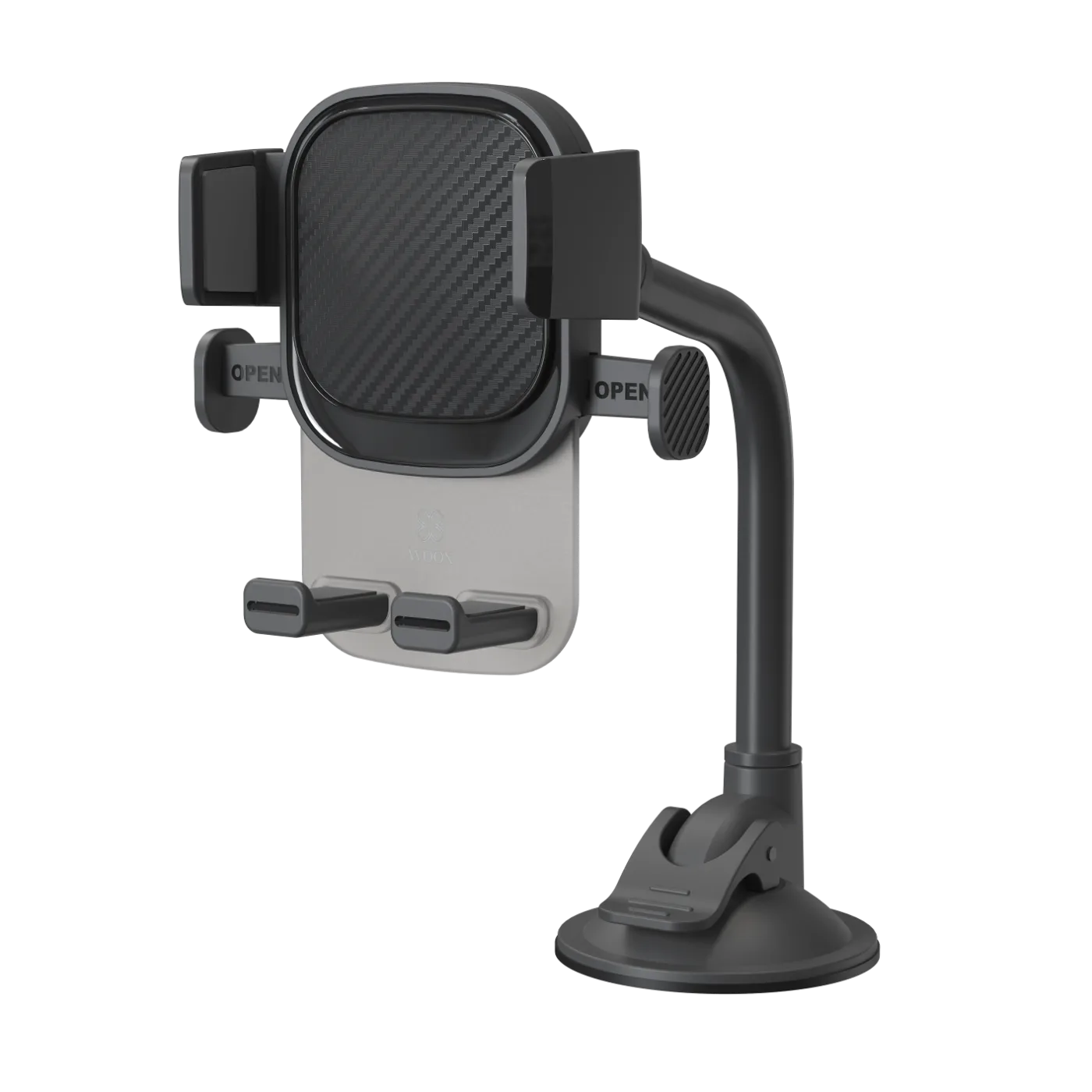 MX0152 MX0152 Dashboard and Windshield Mount Car phone Holder for 4-7" ABS-black