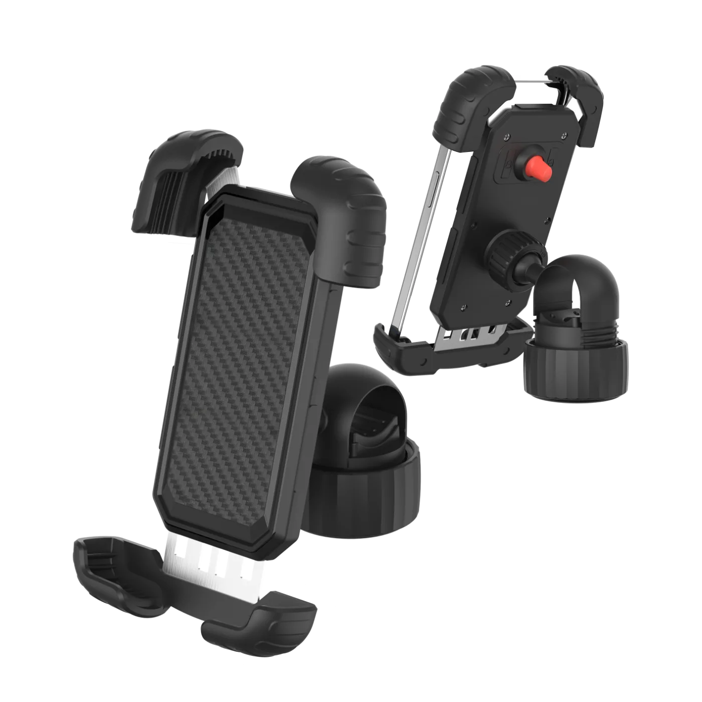 MX0243 Motorcycle Holder & Bicycle Phone Holder MX0243 for 4-7" ABS-black