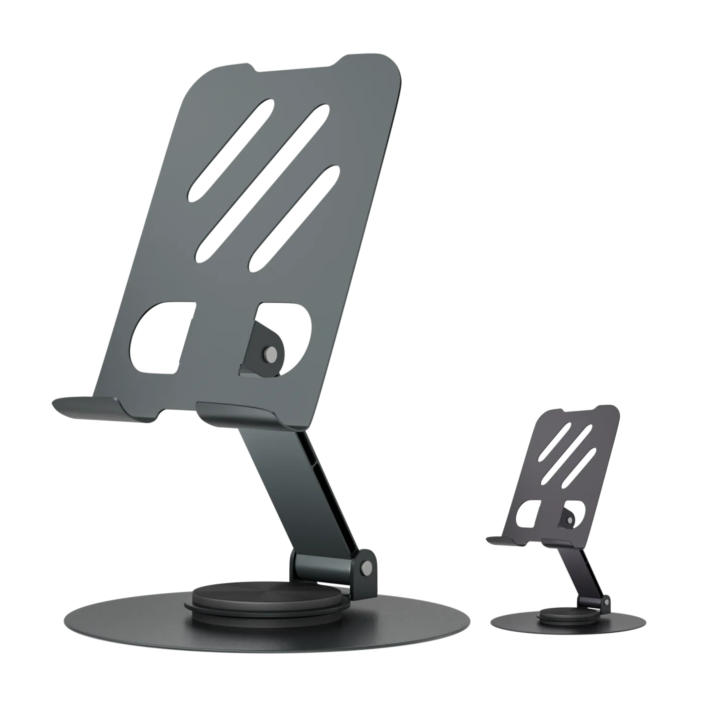 NE5353 Mobile & Ipad tablet holder NE5353 360 Rotation Metal Polish-gun
