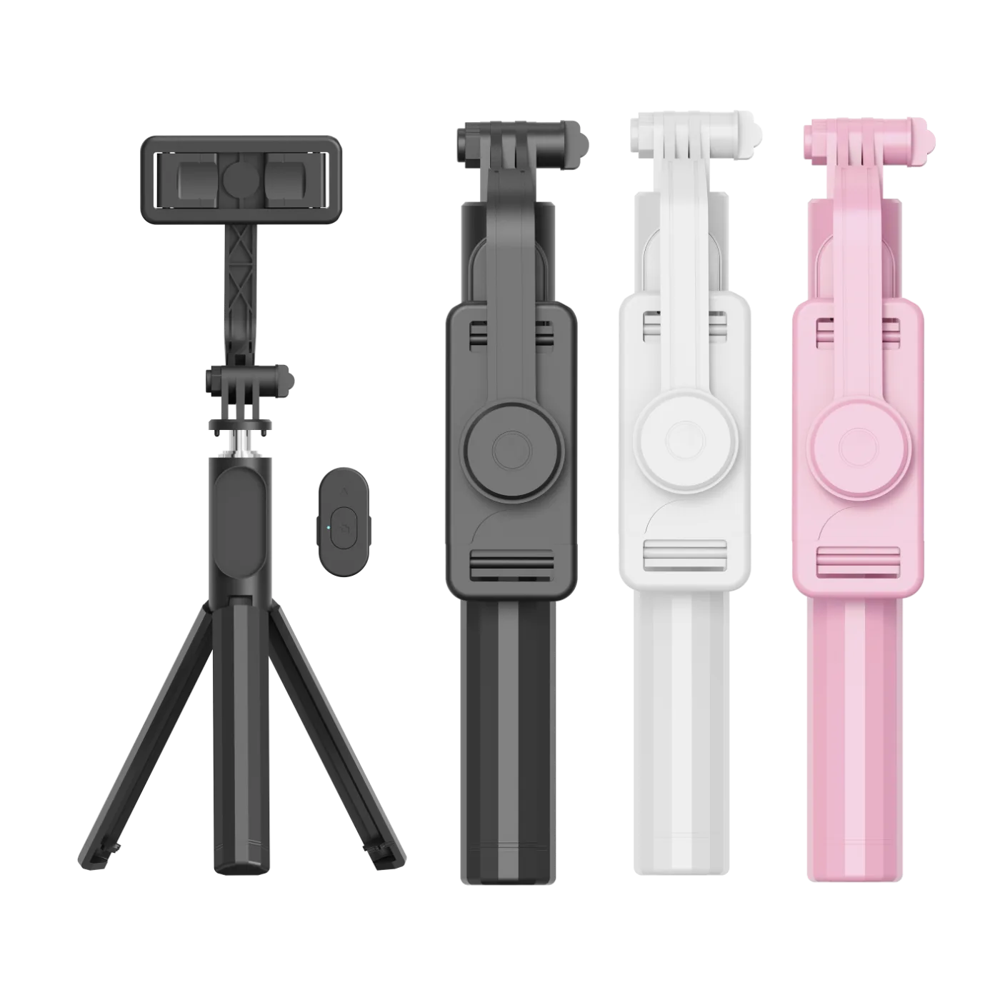 NE5359 Bluetooth Selfie Stick NE5359 95cm with Selfie Remote Control - white