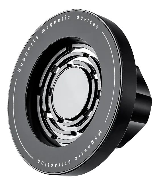 OCV Magnetic Holder Style N53 with 9 Magnets 4000 GS 360 rotation with mechanical rotation sound