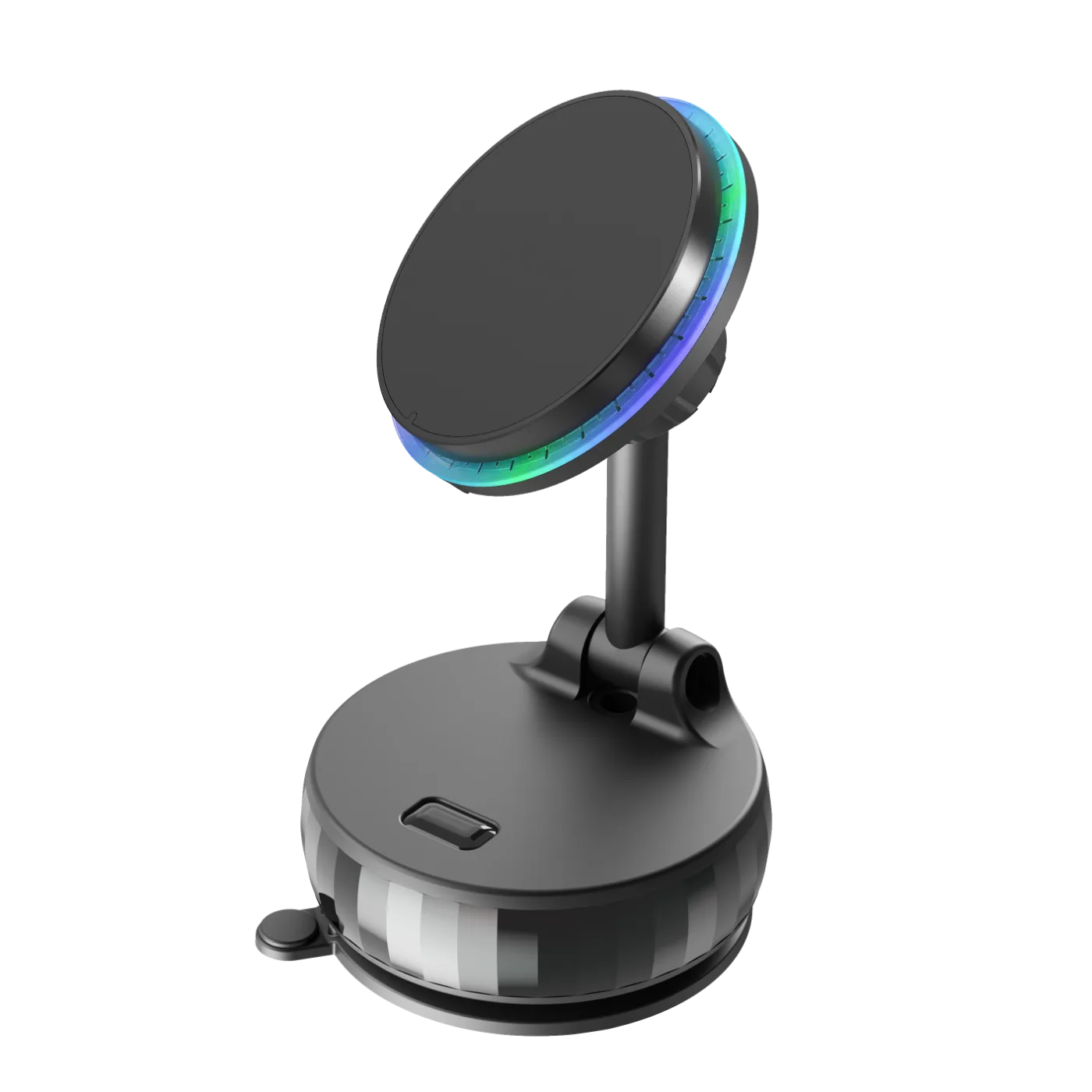 TA0447-25 TA0447-25 Vacuum Suction Magnetic wireless charger TA0447-CV 15W Type-C ABS-black