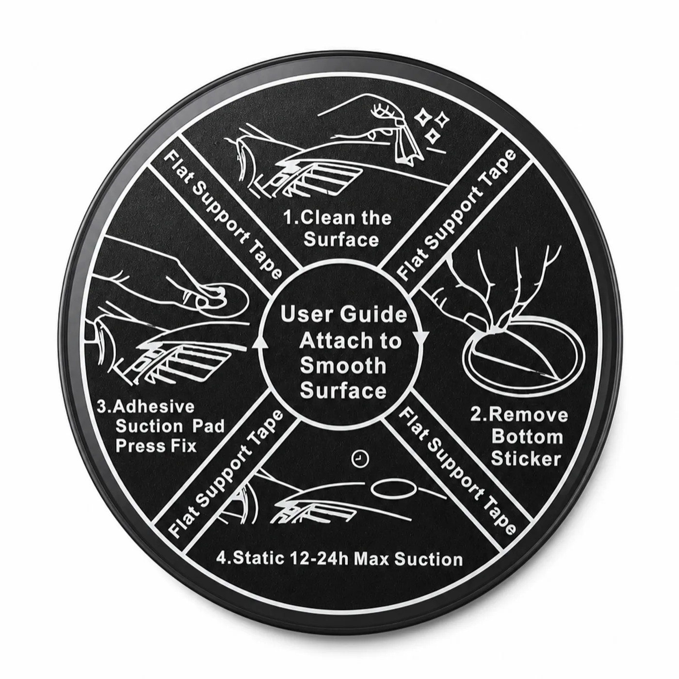 TE5018 Soft rubber Pad TE5018 -black
