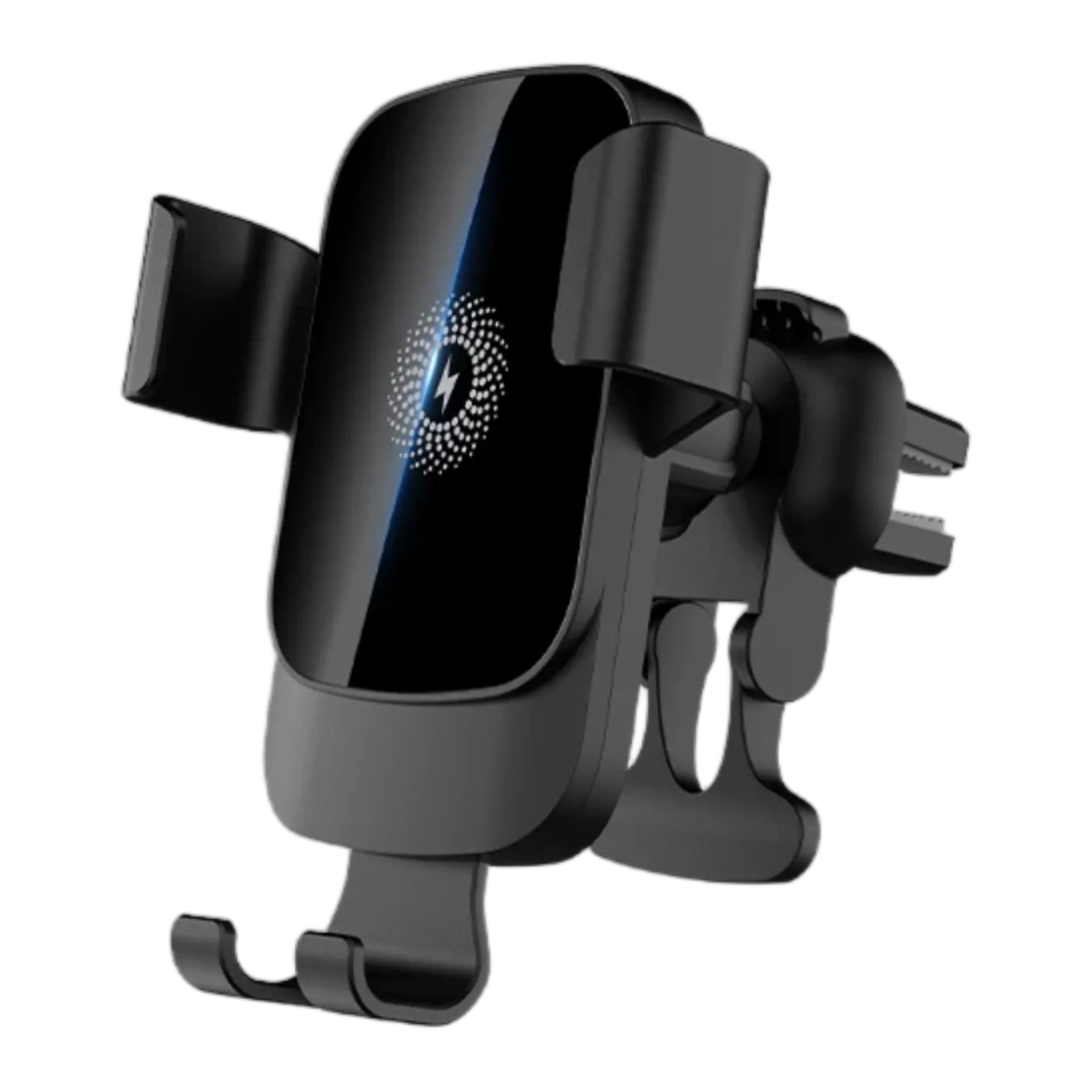 W17 W17 Airvent Gravity Car Wireless 18W Charger Holder W17 ABS-black（Including one set of USB-Type-C cable）