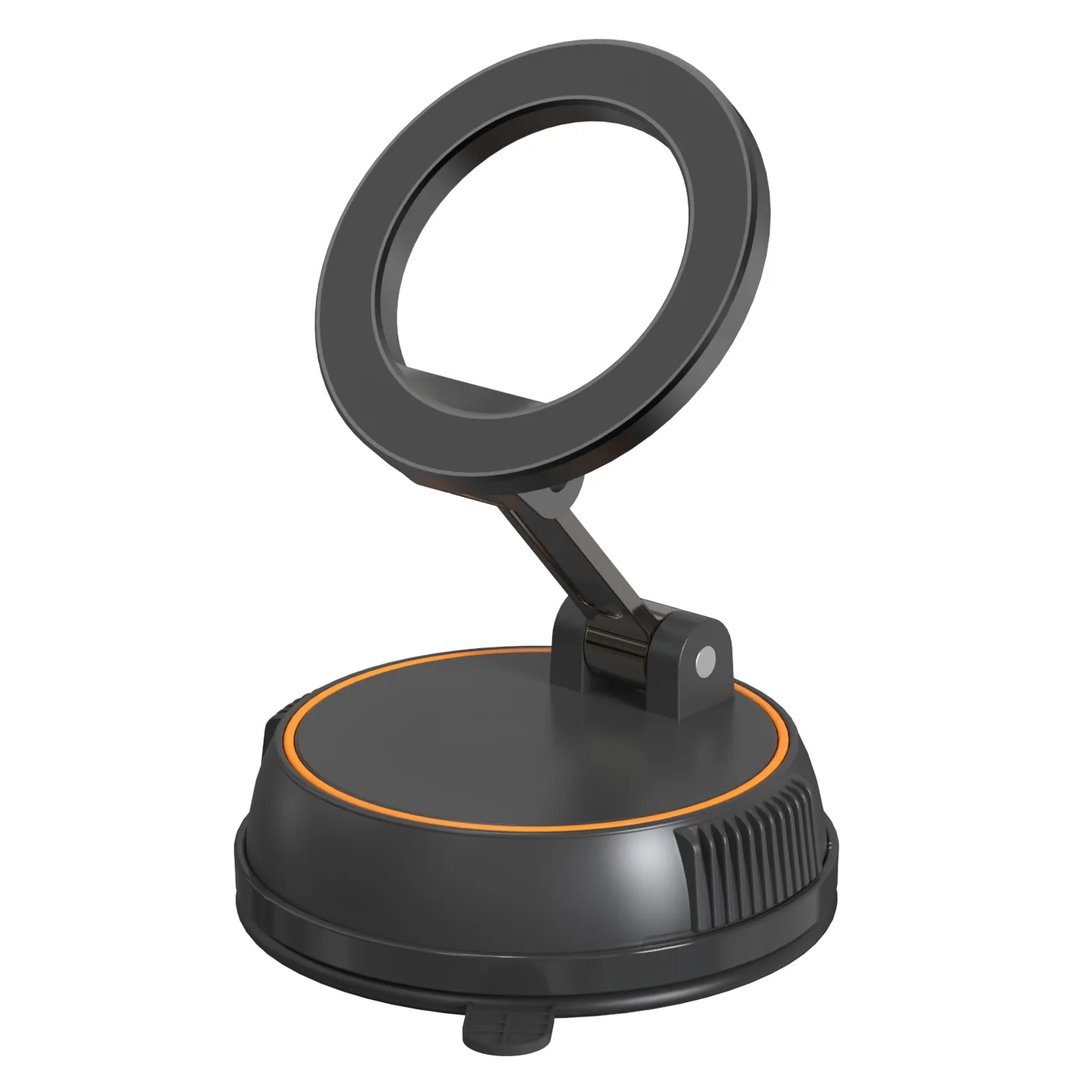 WE5255 Manual Vacuum Suction Magnetic Car Phone Holder 17N50 3800GS black