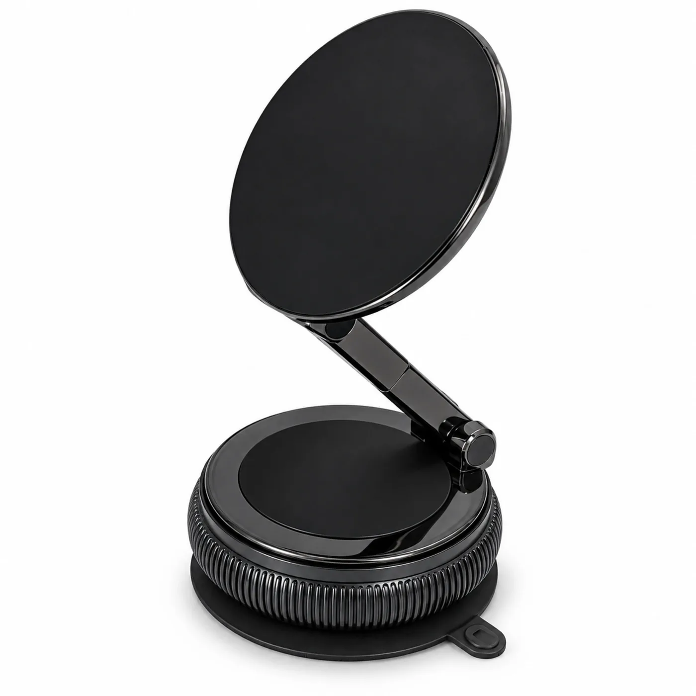 HD-1098 Automatical Vacuum Suction Magnetic Car Phone Holder Titan Stand N52 4000GS Zinc Alloy + ABS