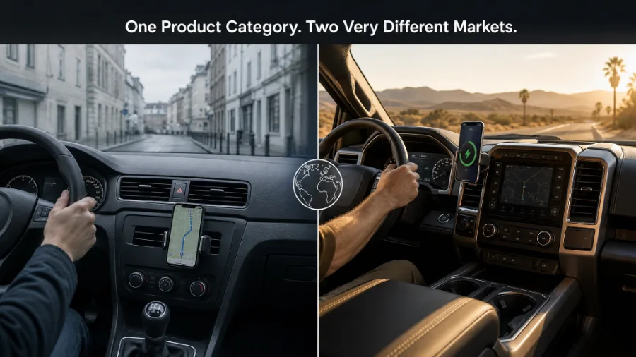 Europe vs North America: How Car Mount Preferences Really Differ