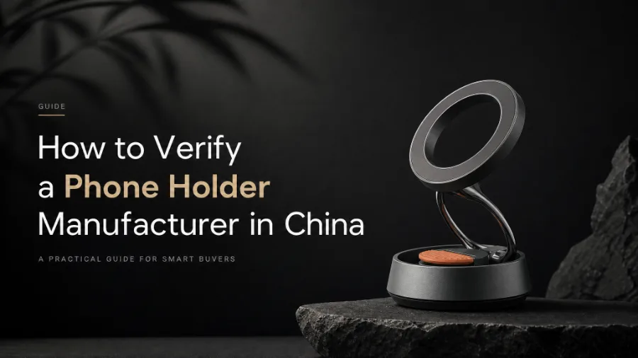 How to Verify a Phone Holder Manufacturer in China