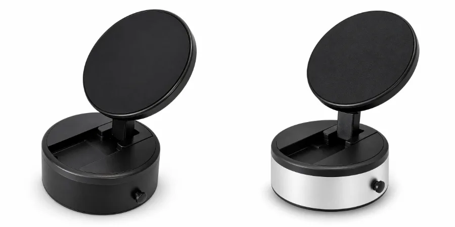 HD-1100 Automatical Vacuum Suction Magnetic Car Phone Holder Compact Orbit N52 4000GS Zinc Alloy + ABS