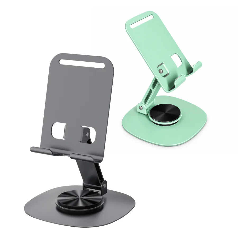 TE5223 Mobile & Ipad tablet holder 360 Rotation Metal Polish