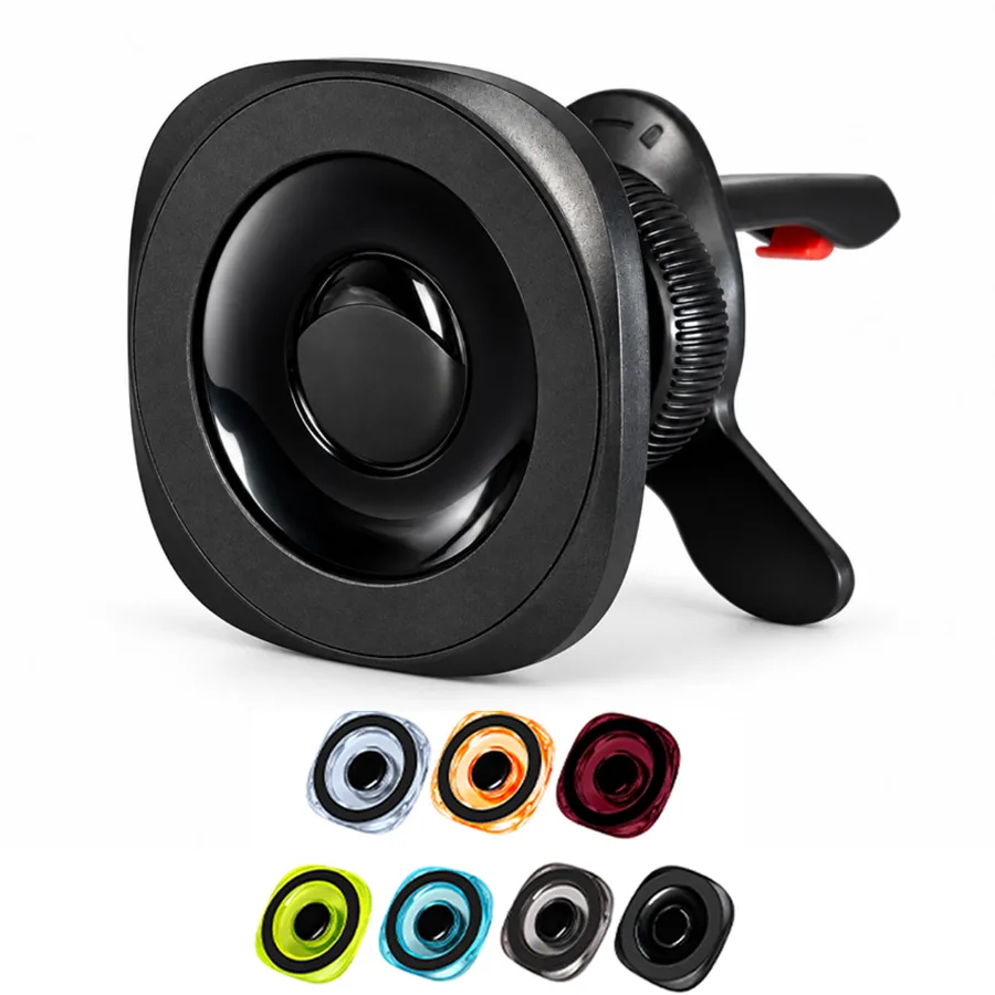 JCV-23L Airvent hook Magnetic Holder Transparent Series N52 with 16 Magnets, ABS&PC
